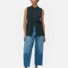 Blusa Sin Mangas Con Botones