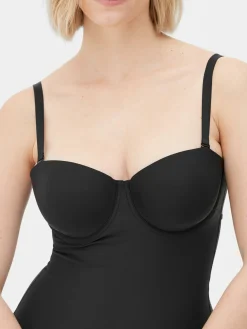 Body De Licra De Efecto Reductor Con Aros