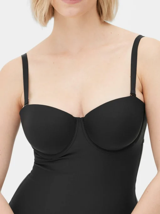 Body De Licra De Efecto Reductor Con Aros