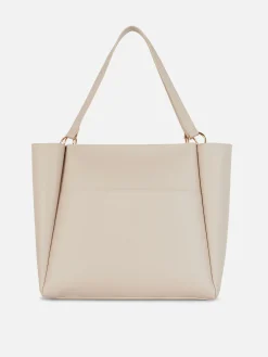 Bolso Shopper De Piel Sintética