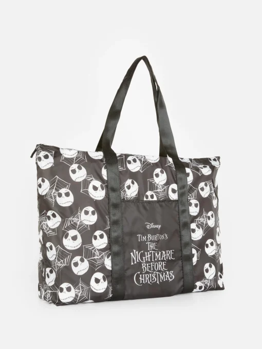 Bolso Shopper Plegable De Pesadilla Antes De Navidad