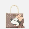Bolso Tote De Piel Sintética De Minnie De Disney