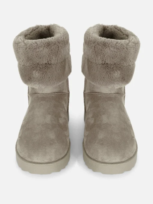 Botas Con Forro De Pelo Sintético