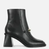 Botas De Tacón Con Detalle De Cadena De Rita Ora