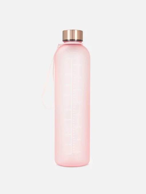 Botella De Agua Con Acabado Escarchado