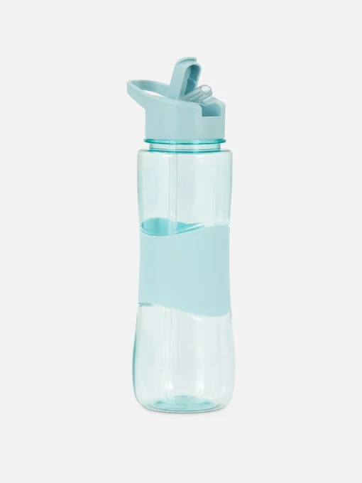 Botella De Agua Con Pajita Incorporada