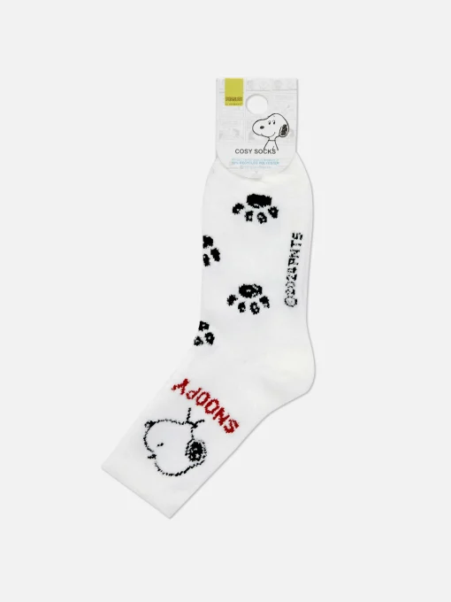 Calcetines Cómodos De Snoopy De Peanuts