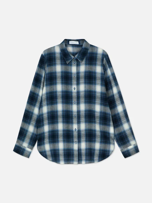 Camisa A Cuadros Con Botones