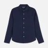 Camisa Con Botones Para Niño Mayor