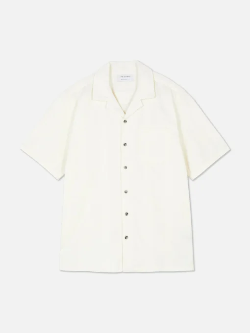 Camisa De Manga Corta Con Botones