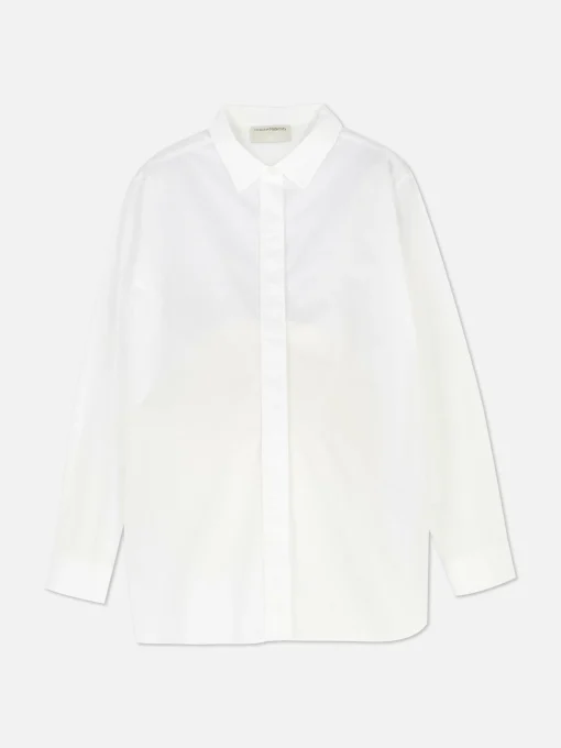 Camisa De Popelina De Premamá