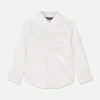 Camisa Oxford De Manga Larga Para Niño Pequeño