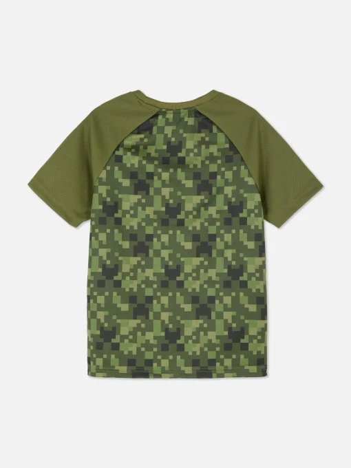 Camiseta Con El Logotipo De Minecraft