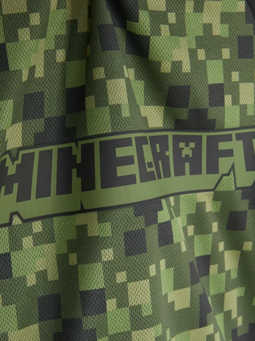 Camiseta Con El Logotipo De Minecraft