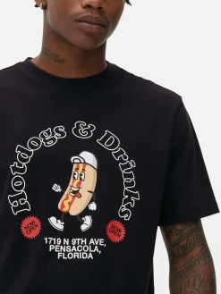 Camiseta Con Perrito Estampado