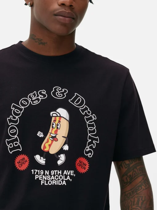 Camiseta Con Perrito Estampado