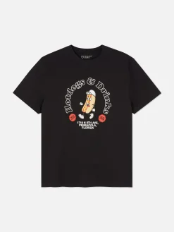 Camiseta Con Perrito Estampado