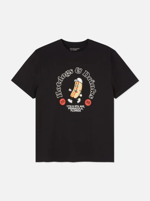 Camiseta Con Perrito Estampado