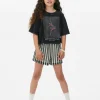 Camiseta Corta Con Diseño De Bailarina Parisina