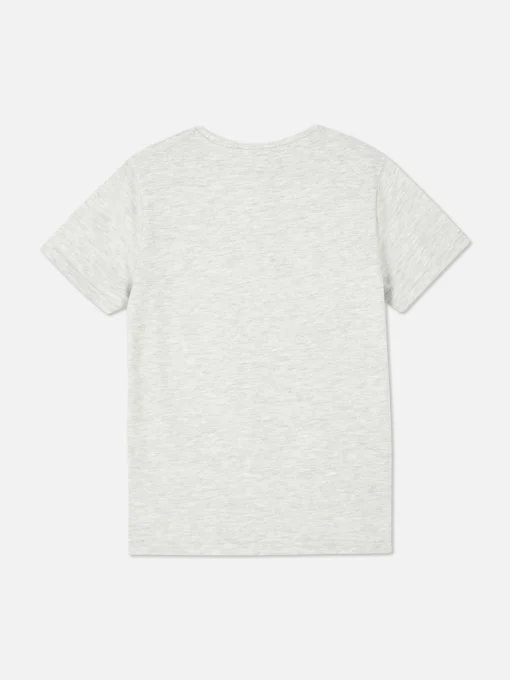 Camiseta De Manga Corta Con Estampado Gráfico
