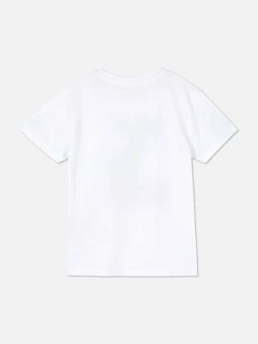 Camiseta De Manga Corta Con Estampado Gráfico