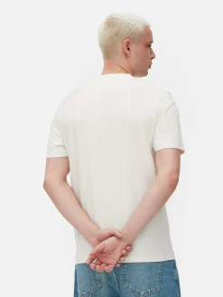 Camiseta De Manga Corta Y Corte Entallado