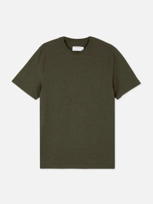 Camiseta De Manga Corta Y Corte Entallado