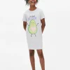 Camiseta De Pijama Con Aguacate