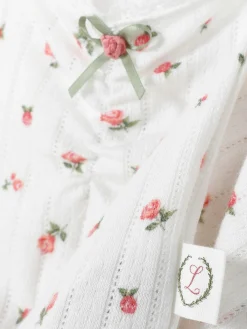 Camiseta De Pijama Sin Mangas De Pointelle