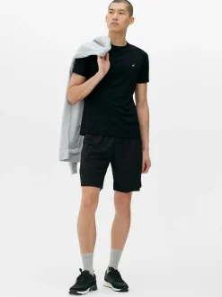 Camiseta Deportiva Con Cuello Redondo