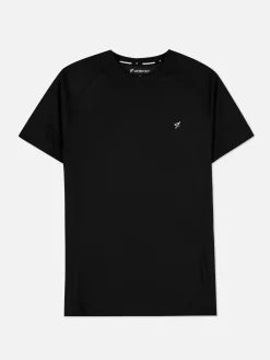 Camiseta Deportiva Con Cuello Redondo