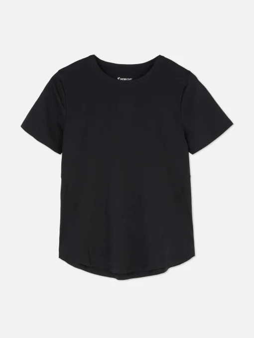 Camiseta Deportiva De Cuello Redondo