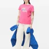 Camiseta Estampada Con Mensaje