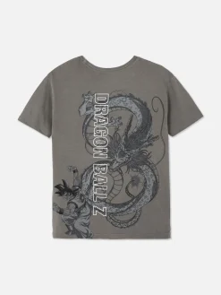 Camiseta Gráfica De Manga Corta De Dragon Ball Z