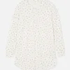 Camisón Floral De Tejido Pointelle