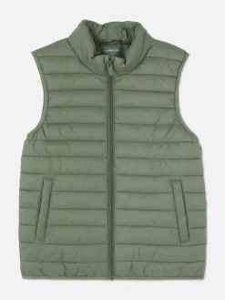 Chaleco Acolchado Con Cremallera