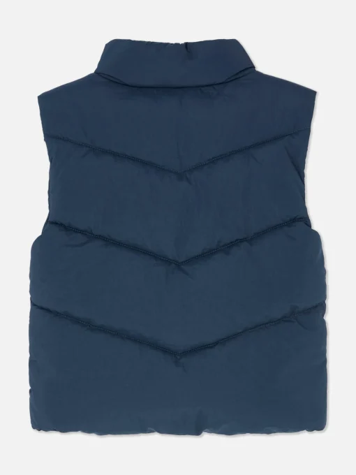 Chaleco Acolchado Con Cremallera