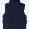 Chaleco Con Cuello Chimenea