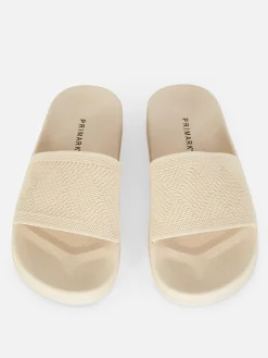 Chanclas De Piscina Con Tira De Ganchillo
