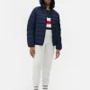 Chaqueta Acolchada Con Capucha Básica