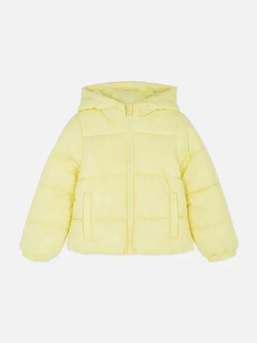 Chaqueta Acolchada Con Capucha