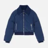 Chaqueta Acolchada Con Cuello