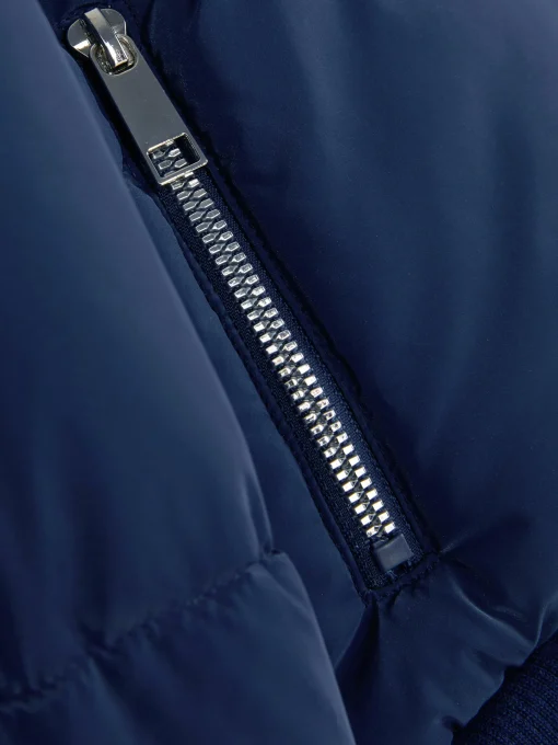 Chaqueta Acolchada Con Cuello