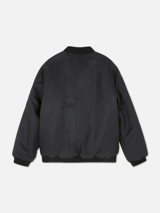 Chaqueta Bómber Con Cremallera