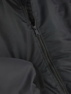 Chaqueta Bómber Con Cremallera