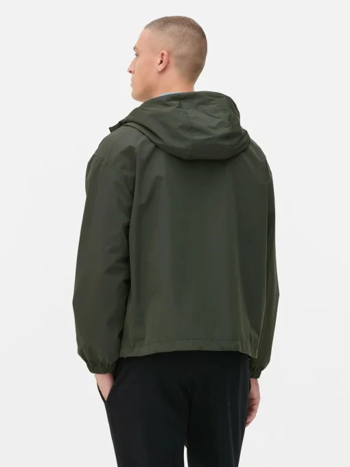 Chaqueta Cortavientos Con Capucha