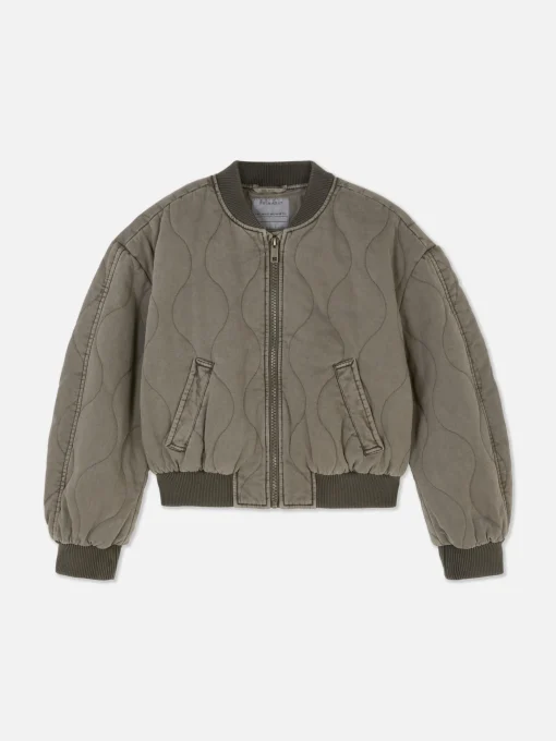 Chaqueta Tipo Bómber Acolchada