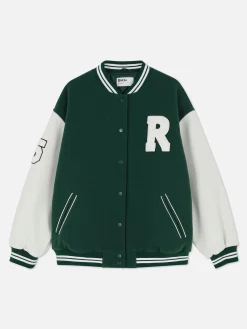 Chaqueta Universitaria Con Letra De Rita Ora