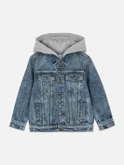 Chaqueta Vaquera Con Capucha