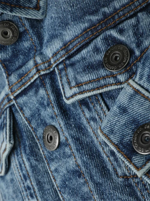 Chaqueta Vaquera Con Capucha